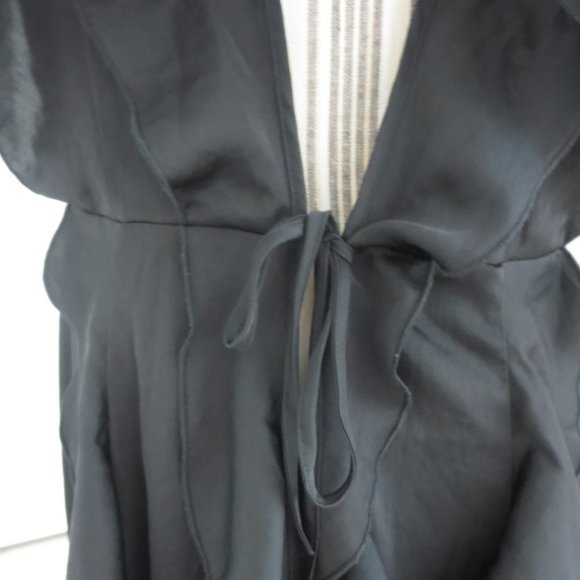 Victoria's Secret Black Ruffle Robe - Picture 4 of 14